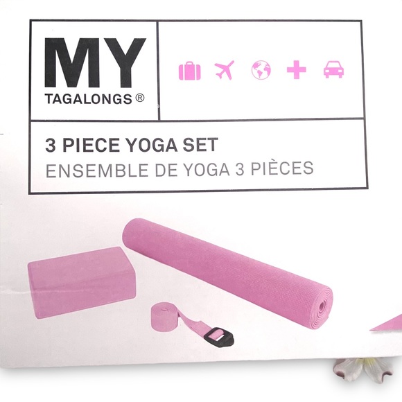 NWT MYTAGALONGS Yoga Workout Kit 3 Piece Set - Picture 11 of 15
